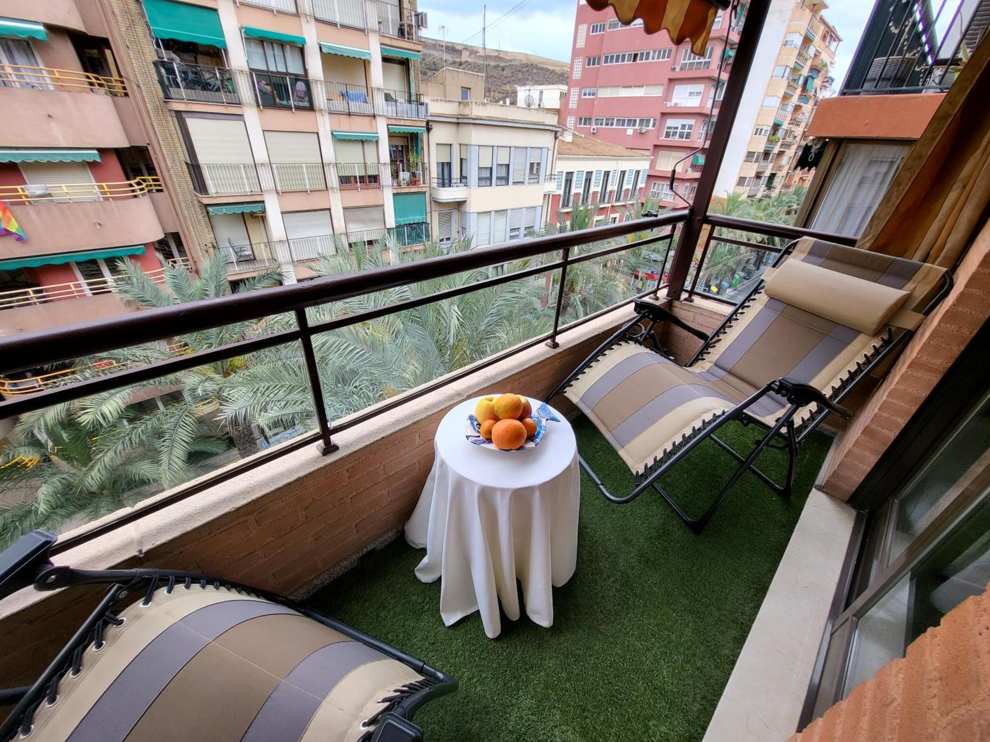 Apartamento Amistosa, Habitacion Con Balcon, Alicante, Playa, Centro, Rambla, Mercado Exterior foto
