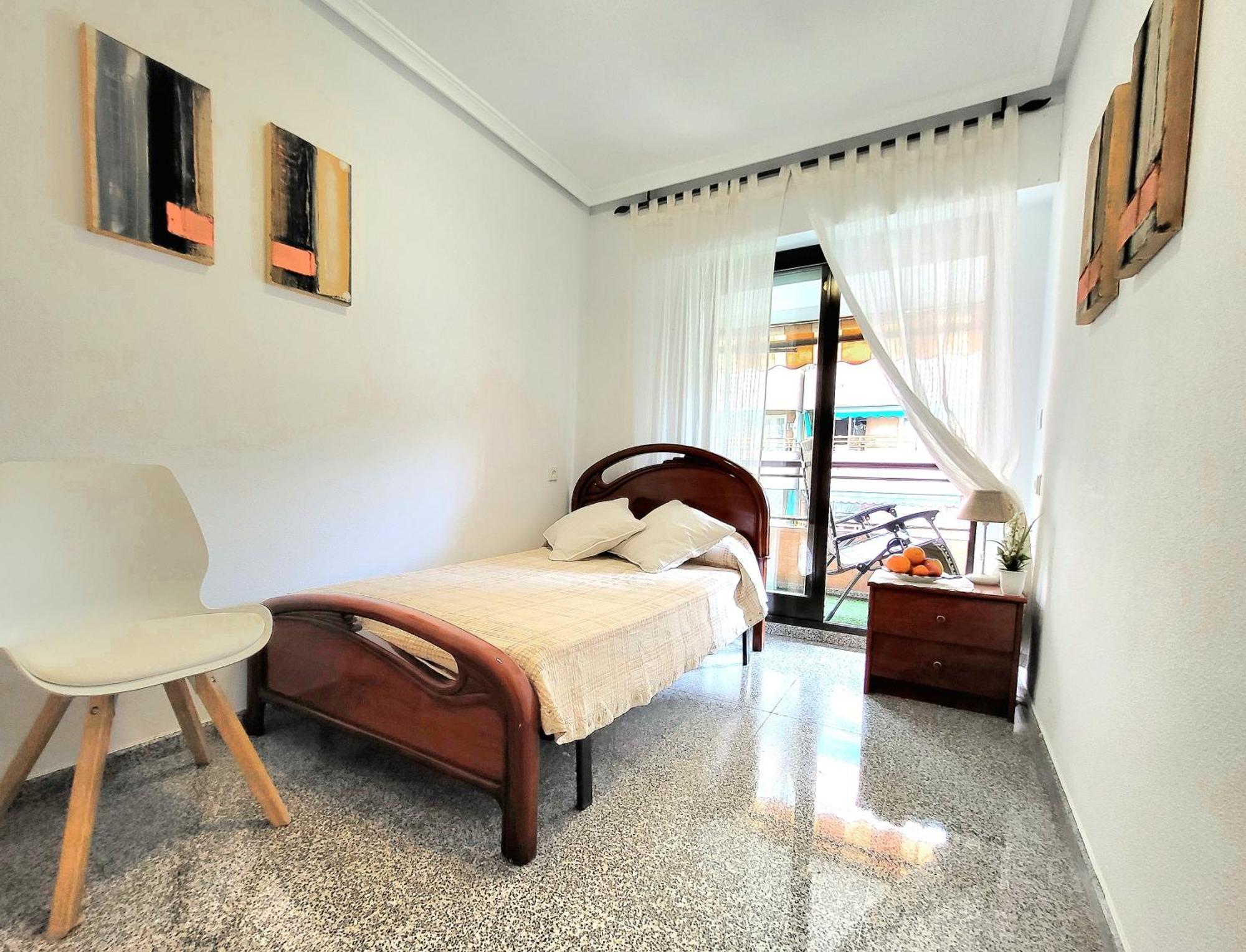 Apartamento Amistosa, Habitacion Con Balcon, Alicante, Playa, Centro, Rambla, Mercado Exterior foto